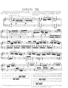 Partition complète, Piano Sonata No.3, B♭ major, Mozart, Wolfgang Amadeus