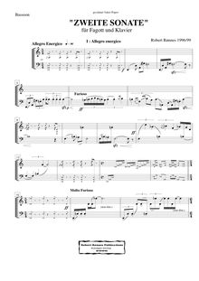 Partition basson , partie, pour russe, Rønnes, Robert