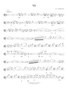 Partition No.6, 10 Duos pour flûte et clarinette, Op.56, Robertson, Ernest John