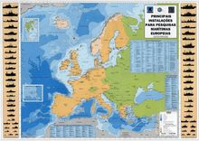 Principais instalações para pesquisas marítimas europeias