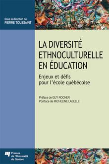 La Diversité ethnoculturelle en éducation