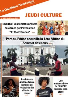 Le Quotidien Numérique d’Afrique n°1880 - du jeudi 10 mars 2022