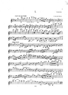 Partition violon, Piano quatuor en A-flat major, A♭ major, Parry, Charles Hubert Hastings