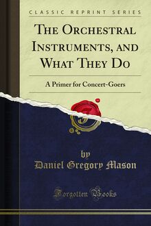 Orchestral Instruments, and What They Do