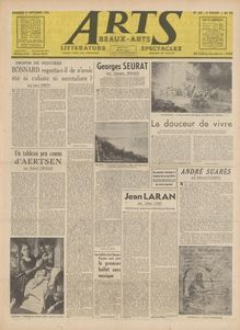ARTS N° 181 du 24 septembre 1948
