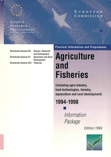 Agriculture and fisheries (including agro-industry, food-technologies, forestry, aquaculture and rural development) 1994-1998
