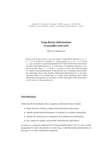 Algebraic Geometric Topology paper no Preprint version available at http: www fourier ujf grenoble fr eiserm