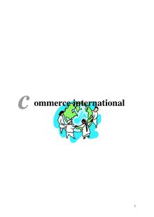 Economie commerce international