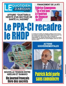 Le Quotidien d Abidjan n°4248 - Du mercredi 23 novembre 2022
