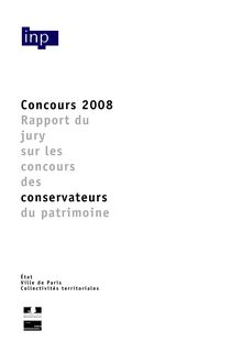 Rapport du jury - Concours 2008 Rapport du jury sur les concours ...