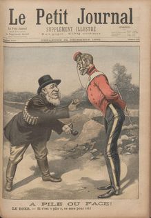LE PETIT JOURNAL SUPPLEMENT ILLUSTRE  N° 475 du 24 décembre 1899