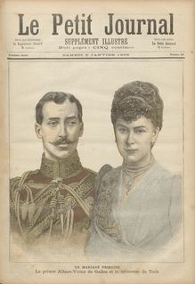 LE PETIT JOURNAL SUPPLEMENT ILLUSTRE  N° 59 du 09 janvier 1892