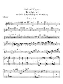 Partition harpe, Tannhäuser, Tannhäuser und der Sängerkrieg auf Wartburg