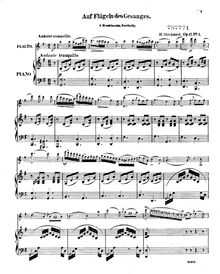 Partition Incomplete partition de piano, Fantaisies brillantes sur des chansons favorites par Henri Steckmest