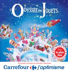L’Odyssée des Jouets Catalogue NOEL 2016  Carrefour