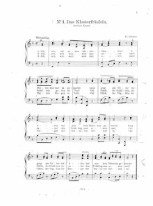 Partition Nos.1–35, Deutsche Weisen, Die beliebtesten Volks- und geistlichen Lieder für Klavier (mit Text)