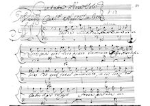 Partition , Mitilde, Mitilde, 16 Chamber cantates, 17 Cantaten für eine Solostimme