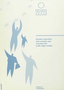 Distance education and economic and consumer law in the single market