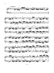 Partition No.2 en C minor, BWV 773, 15 Inventions, Bach, Johann Sebastian