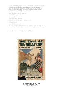 The Tale of the The Muley Cow - Slumber-Town Tales