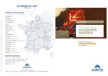 ASFA : Sécurité sur autoroutes - Accidents mortels, les chiffres clés (Bilan pour l'année 2012)