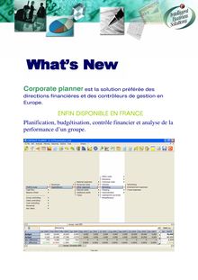ENFIN DISPONIBLE EN FRANCE Planification, budgétisation, contrôle ...