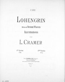 Partition  No.2, Illustrations sur Lohengrin, Cramer, Louis