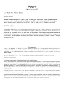 Les objets d os d Aléria (Corse) - article ; n°1 ; vol.1, pg 41-48