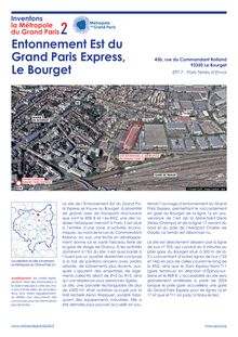 Métropole du Grand Paris = Entonnement Est du Grand Paris Express, Le Bourget