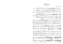 Partition complète et parties, 2 Piano quatuors, Op.202