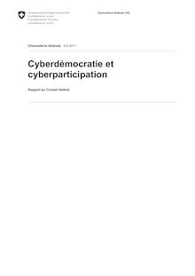 Cyberdémocratie et cyberparticipation
