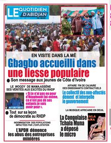 Le Quotidien d Abidjan n°4261 - du lundi 12 décembre 2022