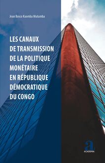Les canaux de transmission de la politique monétaire en République démocratique du Congo