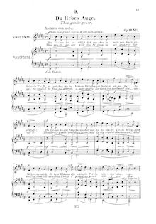 Partition complète, 6 Gesänge, Op.16, Various, Franz, Robert