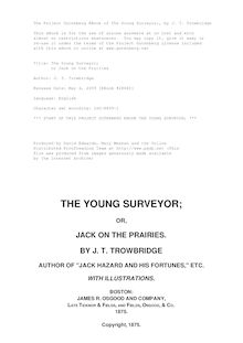 The Young Surveyor; - or Jack on the Prairies