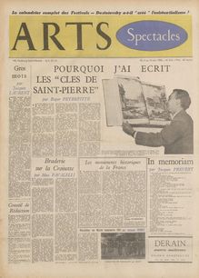 ARTS N° 514 du 04 mai 1955