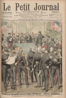 LE PETIT JOURNAL SUPPLEMENT ILLUSTRE  N° 817 du 15 juillet 1906