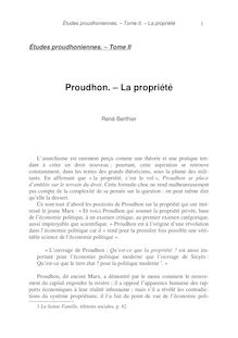 PROUDHON tome II Open Office