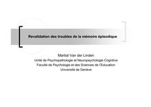 Revalidation Mémoire Strasbourg.pdf - Revalidation des troubles de ...