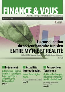 Finance&Vous Mai 2012