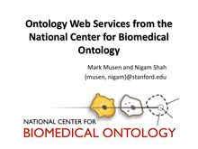 Ontology services from NCBO