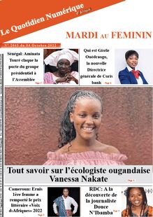 Le Quotidien Numérique d’Afrique n°2043 - du mardi 4 octobre 2022