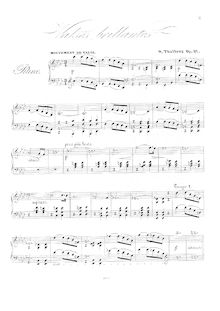 Partition complète, Grandes Valses brillantes, Op.47, Thalberg, Sigismond