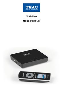 WAP-2200 instruction manual