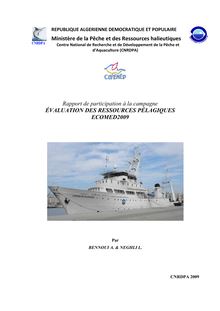 Ministère de la Pêche et des Ressources halieutiques Rapport de ...