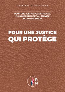 RN : Cahier d actions Justice 