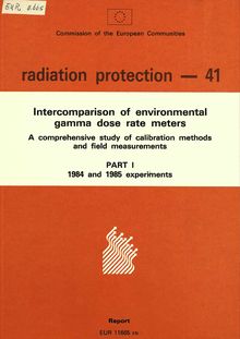 1984 and 1985 experiments