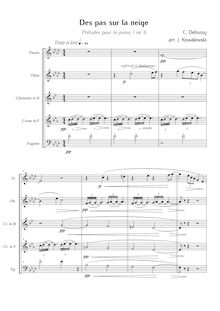 Partition complète et parties, Préludes, Premier Livre par Claude Debussy