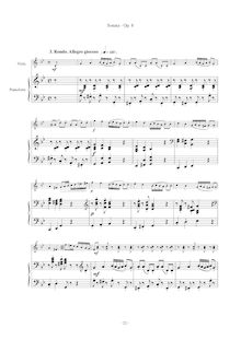 Partition , Rondo: Allegro giocoso, viole de gambe Sonata, G minor