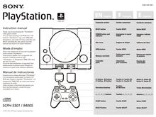 Notice PlayStation Sony  SCPH-5501
